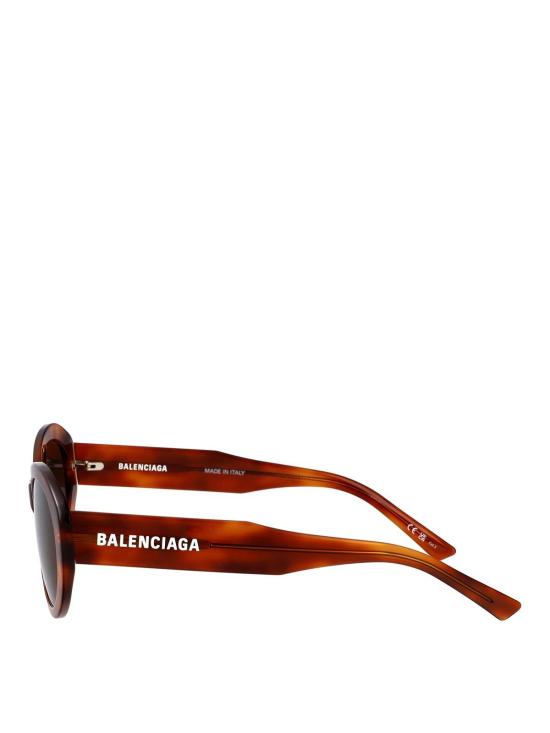 26SS 발렌시아가 선글라스 BB0446S003 Brown - BALENCIAGA