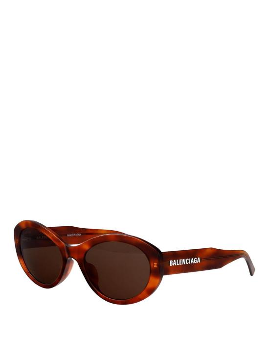 26SS 발렌시아가 선글라스 BB0446S003 Brown - BALENCIAGA