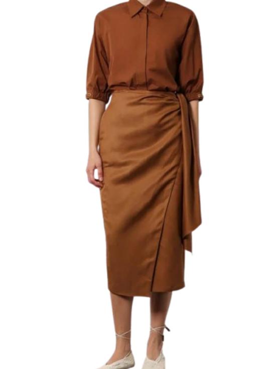 25SS 막스마라 셔츠 2511191052600041 Brown - MAX MARA