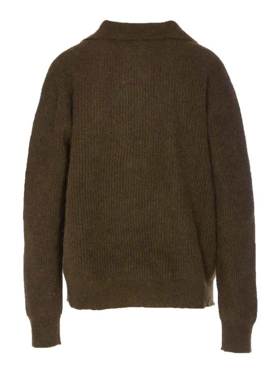 26FW 우마 왕 폴로 티셔츠 UK7165UW480 Green - UMA WANG