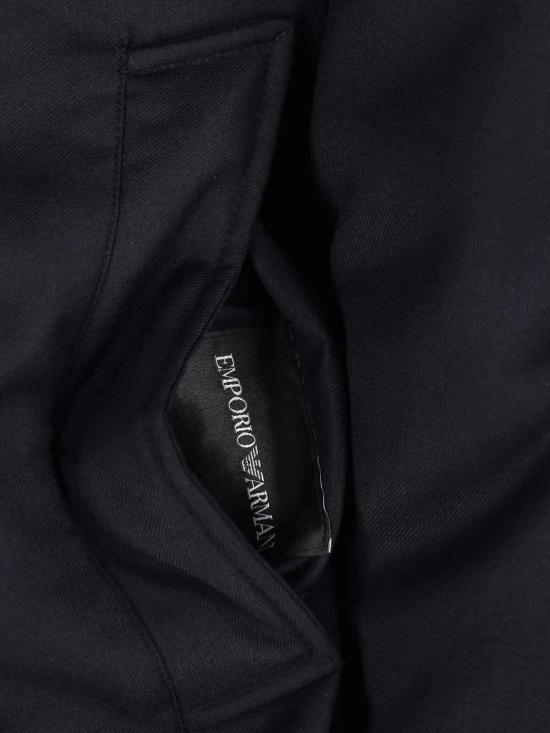 25FW 엠포리오 아르마니 숏패딩 EM003275AF18078UB118 Black - EMPORIO ARMANI