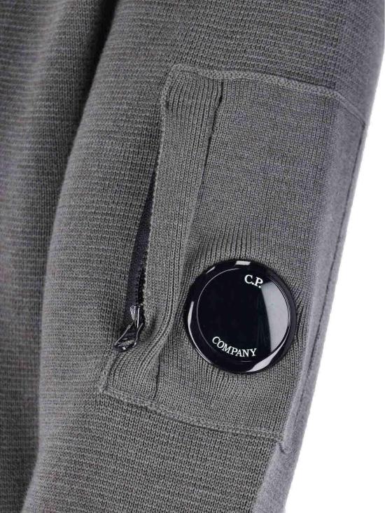  씨피 컴퍼니 스웨터 19CMKN200A006595A921 Grey - C.P. COMPANY