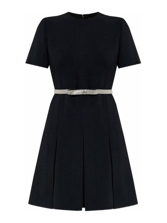 25FW 베르사체 미디 원피스 10211841A133621B000 Black