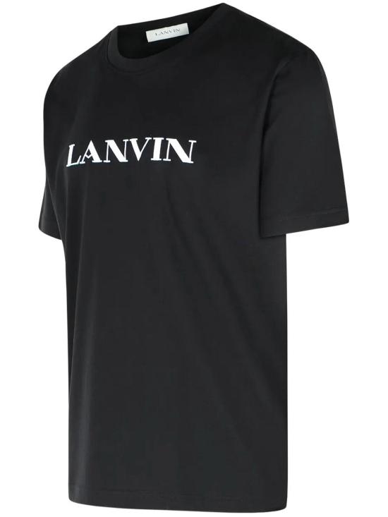 25FW 랑방 반팔 티셔츠 RMTS0012J300H2510 Black - LANVIN