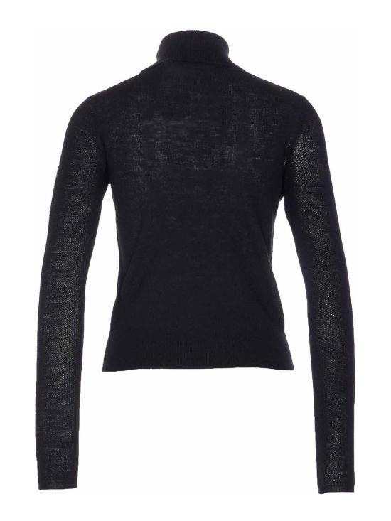  버버리 울 블렌드 스웨터 8113584 Black - BURBERRY