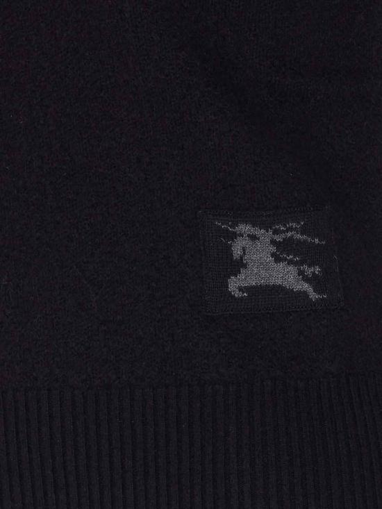  버버리 울 블렌드 스웨터 8113584 Black - BURBERRY