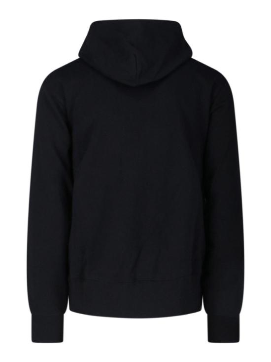 25FW 빌리어네어 후드 티셔츠 B25248BLACK Black - BILLIONAIRE