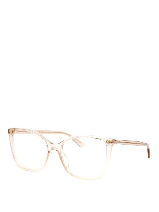  구찌 안경 GG0026O016 Yellow - GUCCI