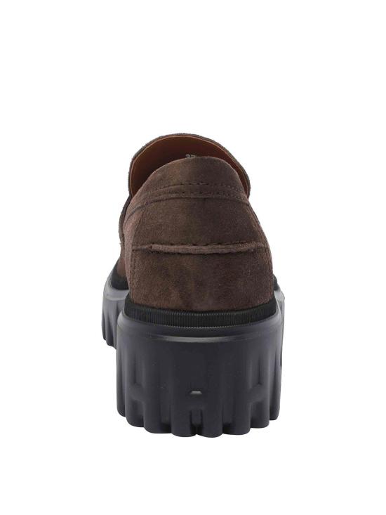 25FW 호간 로퍼 HXW7000FV50BYES610 Brown - HOGAN