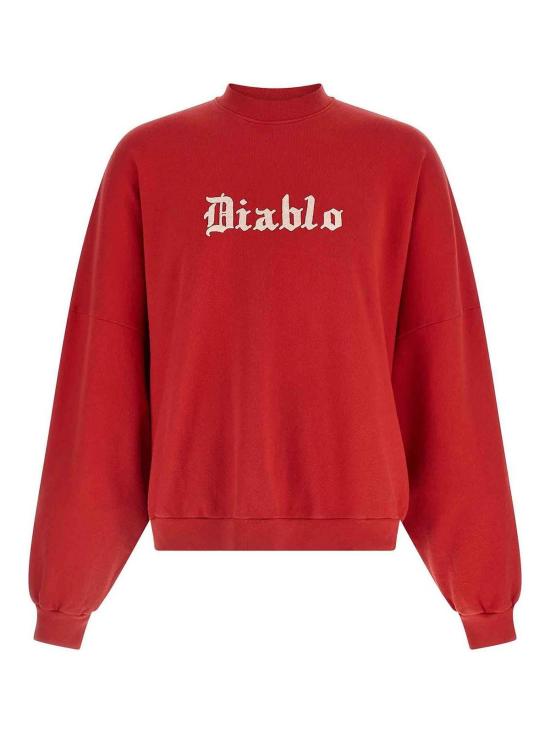 26FW 윌리 차바리아 긴팔 티셔츠 WCJSY0118006 Red