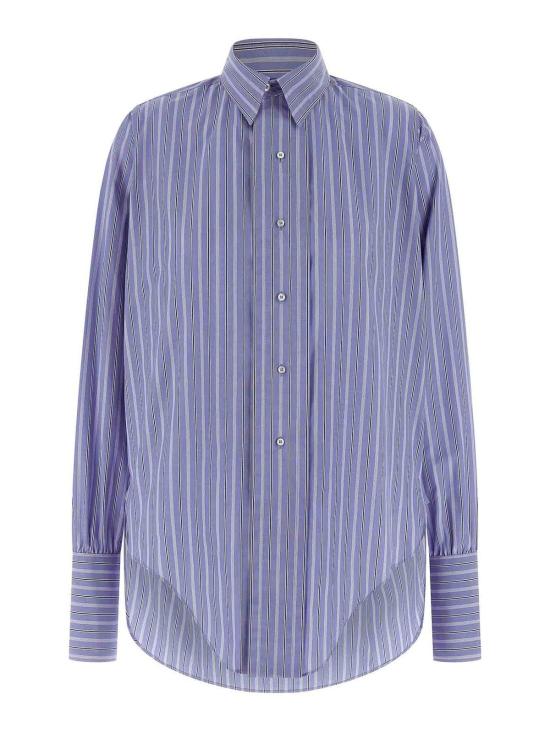 25FW 마르지엘라 코튼 셔츠 S29DT0006M35625002F Light Blue