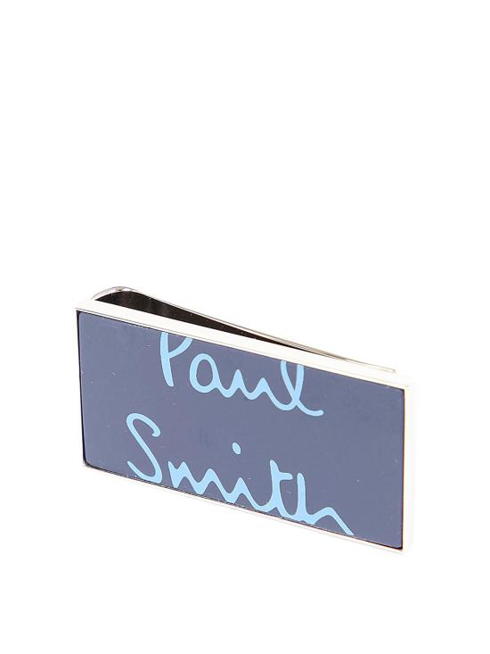  폴 스미스 지갑 M1AMONEGLOGO47 Blue - PAUL SMITH