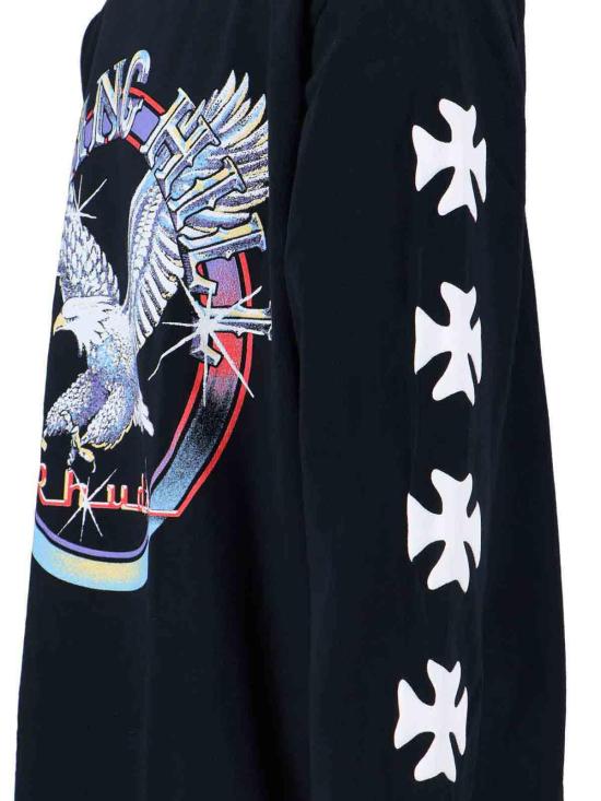 25FW 루드 긴팔 티셔츠 RHPF25TT140120027 Black - RHUDE