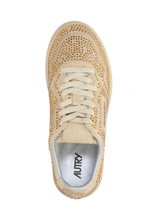 25FW 오트리 메달리스트 로우 스니커즈 AULWNA03 Beige - AUTRY