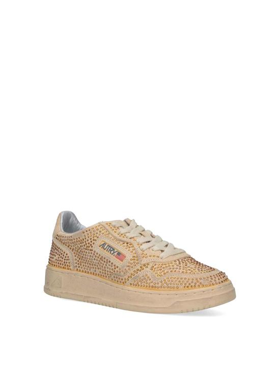 25FW 오트리 메달리스트 로우 스니커즈 AULWNA03 Beige - AUTRY