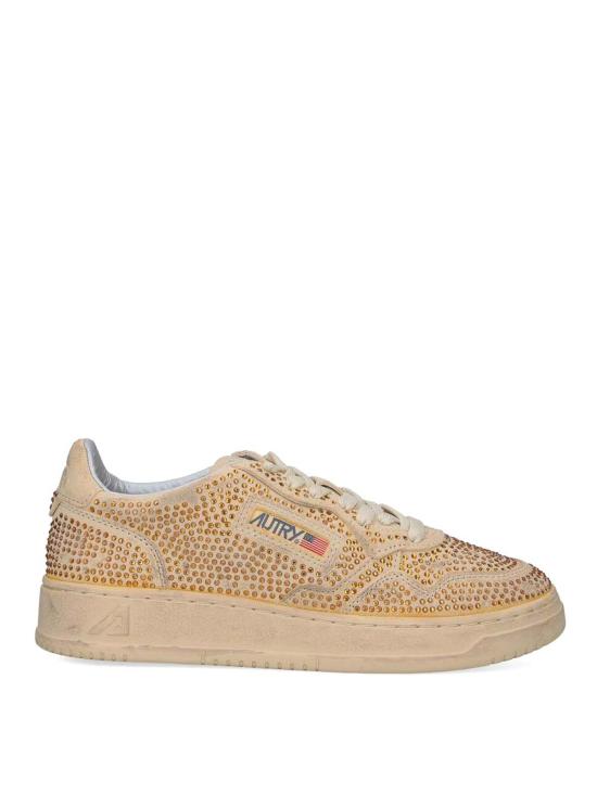 25FW 오트리 메달리스트 로우 스니커즈 AULWNA03 Beige
