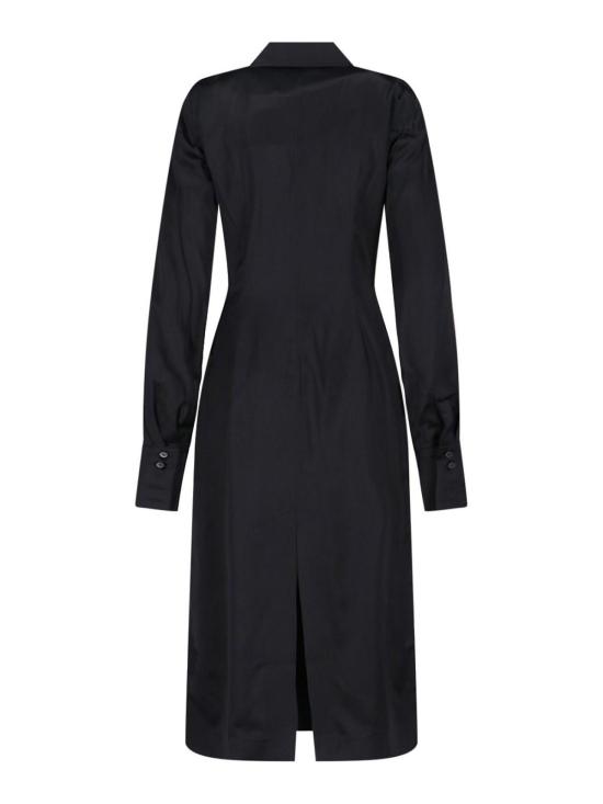 25FW 마린세르 미디 스커트 WDR421ACWOV0056BK99 Black - MARINE SERRE