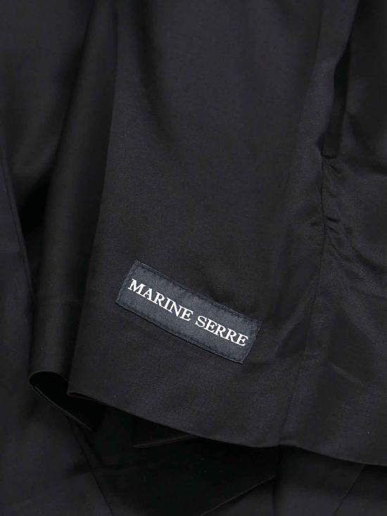 25FW 마린세르 미디 스커트 WDR421ACWOV0056BK99 Black - MARINE SERRE