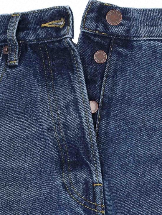 25SS 프라다 스트레이트 팬츠 GFP522OOO16PKF0V3N Blue - PRADA