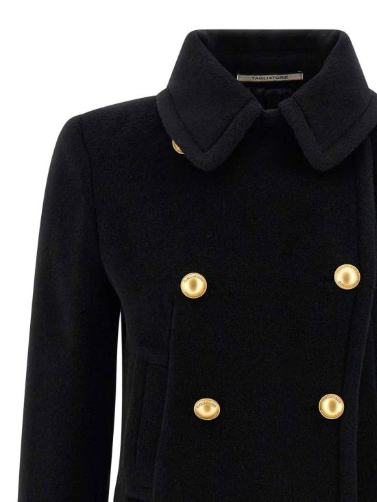  딸리아토레 트렌치 코트 BLANCHEE30007N728 Black - TAGLIATORE