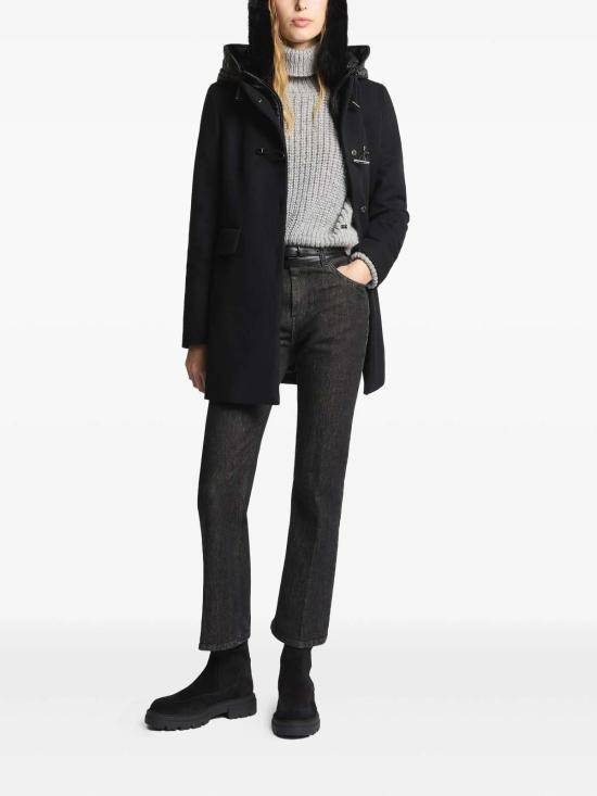 26FW 페이 미디 스커트 NAW59513430SGLB999 Dark Blue - FAY