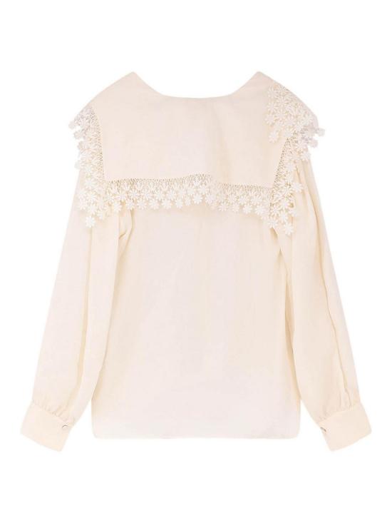 25FW 끌로에 블라우스 CH25WHT15323107 White - CHLOE