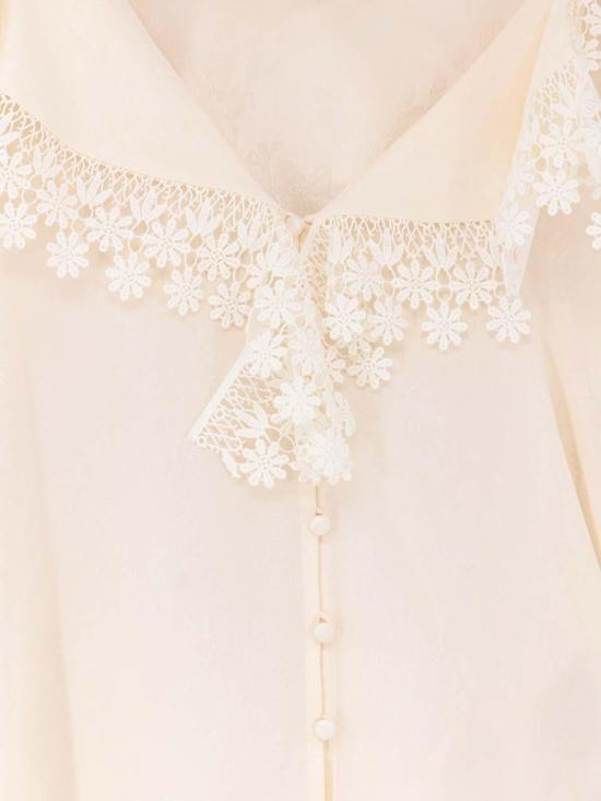 25FW 끌로에 블라우스 CH25WHT15323107 White - CHLOE