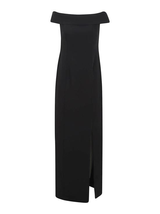 25FW 랄프 로렌 롱 원피스 253982109001 Black - RALPH LAUREN