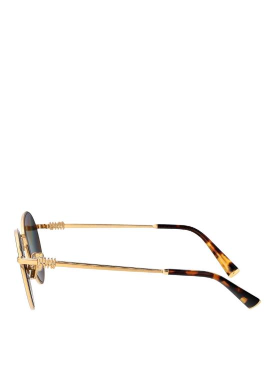 25FW 미우미우 선글라스 0MU55ZS5AK07F Gold - MIU MIU