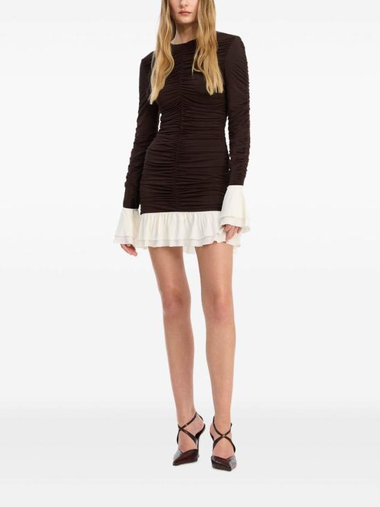 26SS 로테이트 바이 크리스텐슨 미디 스커트 114964E18 White - ROTATE BY BIRGERCHRISTENSEN