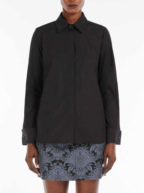 25FW 막스마라 셔츠 2521116031600000 Black - MAX MARA