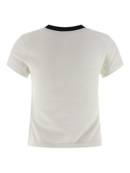  오프화이트 반팔 티셔츠 OWAA112F25JER0010148 Blue - OFF WHITE