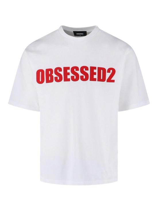  디스퀘어드2 반팔 티셔츠 S74GD1478D20033961 White