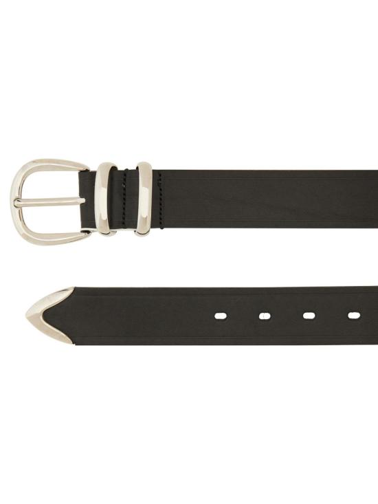 25FW 선플라워 가죽 벨트 80215BLACK Black - SUNFLOWER