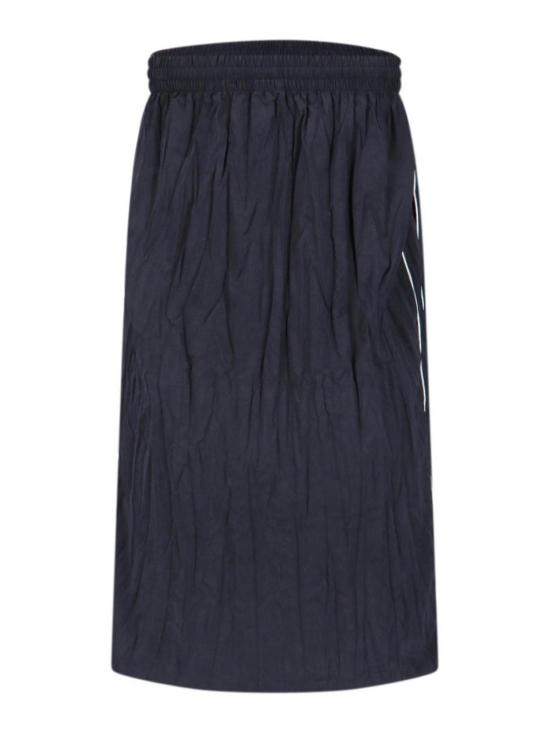 25FW 발렌시아가 미디 스커트 850622TTO441000 Black - BALENCIAGA