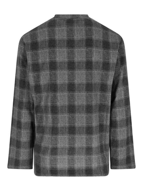  아워레가시 반팔 티셔츠 M4256BOOAKLANDCHECKLEGACYJERSEY Grey - OUR LEGACY