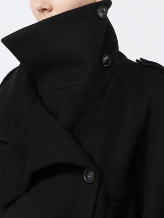 26FW 스포트막스 트렌치 코트 2522016023600013 Black - SPORTMAX