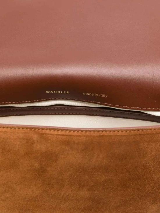 25FW 반들러 토트백 KATESADDLETAN Brown - WANDLER