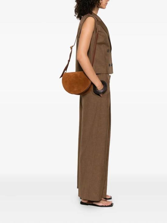 25FW 반들러 토트백 KATESADDLETAN Brown - WANDLER