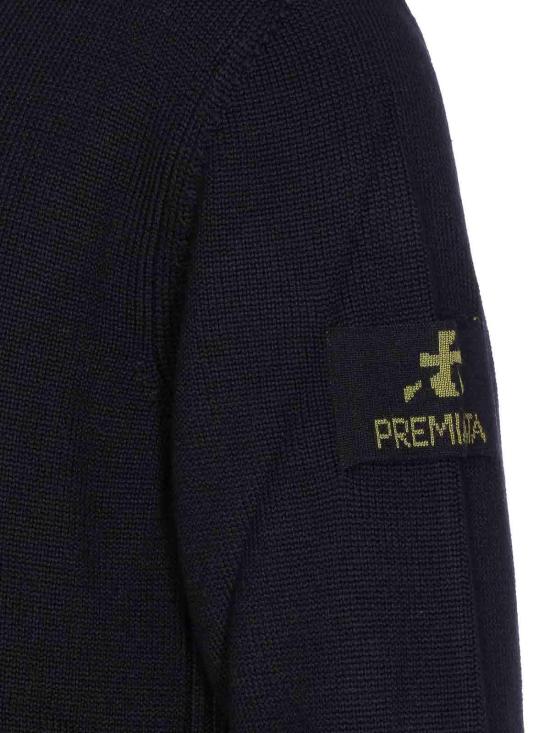 25FW 프리미아타 스웨터 PMG23BLACK Black - PREMIATA
