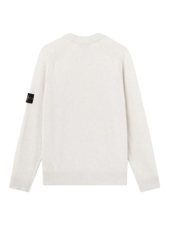  스톤 아일랜드 가디건 K2S155100065S00B4V0M93 White - STONE ISLAND