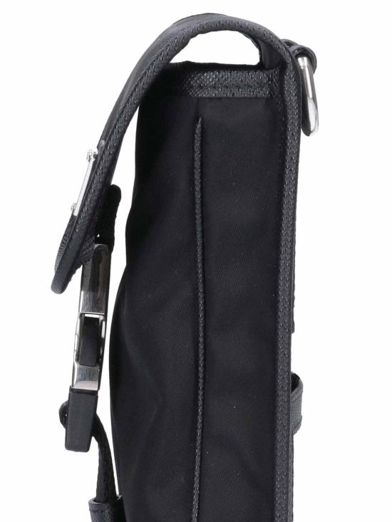  프라다 삼각로고 리나일론 버클 폰 파우치 2ZH1092DMHF0002 Black - PRADA