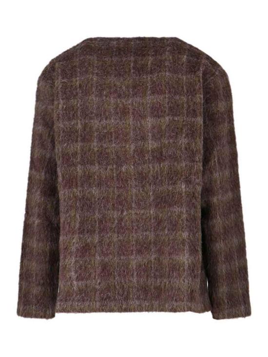  아워레가시 가디건 M4256CDDORFCHECKHAIRYWOOL Brown - OUR LEGACY