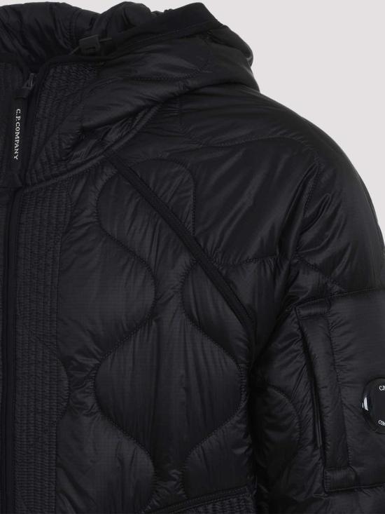  씨피 컴퍼니 라이너 후드 패디드 자켓 19CMOW047A110158A999 Black - C.P. COMPANY