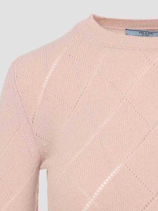 25FW 프라다 스웨터 P24S2SSOOO171RF0028 Pink - PRADA