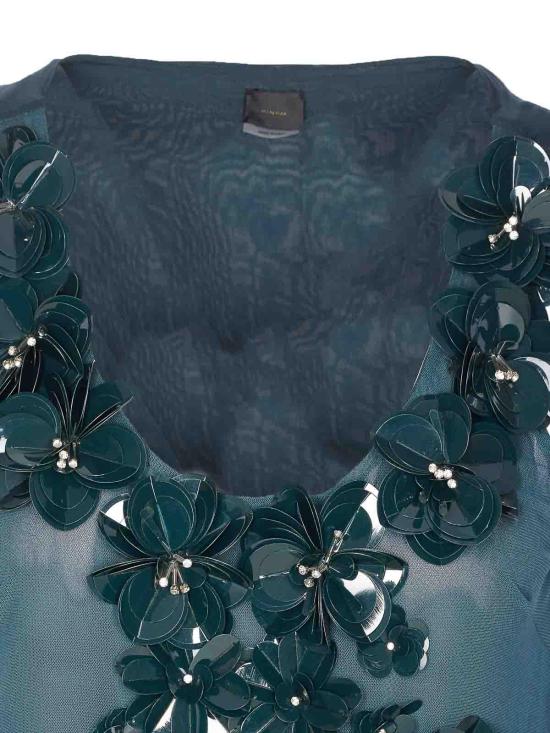  핑코 민소매 티셔츠 106029A2ZMXX0 Blue - PINKO