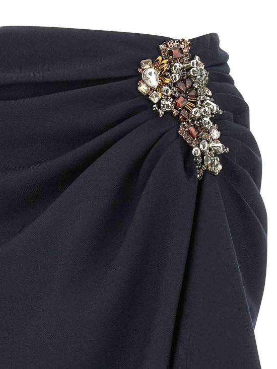  드리스 반 노튼 플레어 팬츠 2520108802193500 Blue - DRIES VAN NOTEN