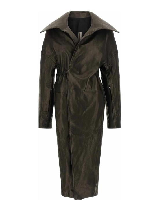  릭 오웬스 트렌치 코트 RO02E4969LNV09 Black