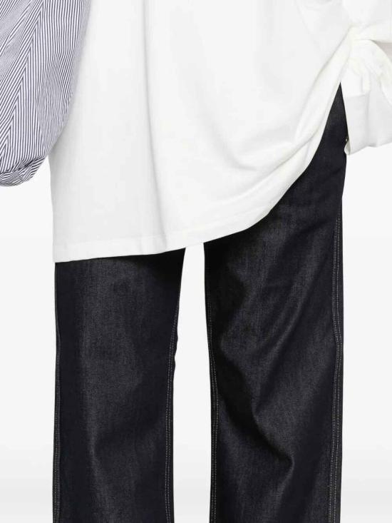 25FW 소피 드후레 스트레이트 팬츠 W25PALUDJAMRAW Blue - SOFIE D'HOORE