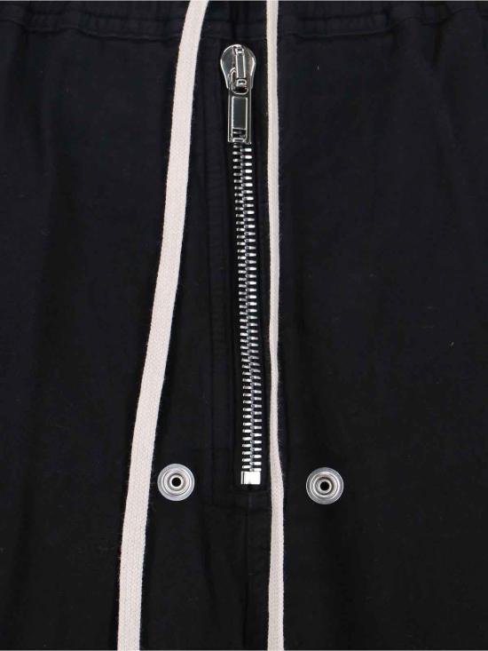 25FW 릭 오웬스 스트레이트 팬츠 DS02E7327CFL09 Black - RICK OWENS